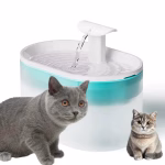 Fantana Apa pentru Animale AMYMAT 2.1L, Ultra Silentioasa, Filtru Carbon, Plastic