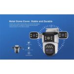 Camera Supraveghere AMYMAT Video 4 Lentile, Zoom Optic 10x, Wi-Fi Viziune Panoramica 360°, Infrarosu Nocturn, Detectie Miscare, Exterior/Interior, Compatibila NVR/DVR, 4 lentile, zoom optic, viziune nocturna, IP - imagine 4