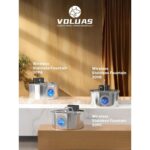 Pachet de 6 bureți și filtre de schimb AMYMAT pentru fântână de apă din oțel inoxidabil, 108oz/3.2L, 4000mah - imagine 5
