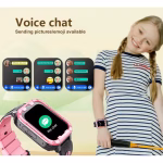 Ceas Smartwatch Pentru Copii AMYMAT Wonlex KT32 WhatsApp cu localizare GPS, apelare video, rezistent la apa si monitorizare spion 4G Meniu in limba Romana Deblocare Faciala Albastru - imagine 5