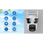 Camera de Supraveghere AMYMAT WiFi PTZ P13, 9MP, 3 Lentile, Zoom 5X, Detectare Umana AI, Auto Tracking, Vedere Nocturna Color, Audio Bidirectional, Rotire 355°, IP66, Stocare Card si CloudCamera de Supraveghere AMYMAT WiFi PTZ P13, 9MP, 3 Lentile, Zoom 5X, Detectare Umana AI, Auto Tracking, Vedere Nocturna Color, Audio Bidirectional, Rotire 355°, IP66, Stocare Card si Cloud - imagine 4