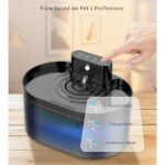 Set 6 filtre si bureti de schimb AMYMAT pentru fantana de apa wireless pentru pisici, 2,2L - imagine 4
